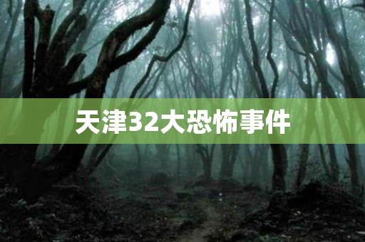 天津32大恐怖事件