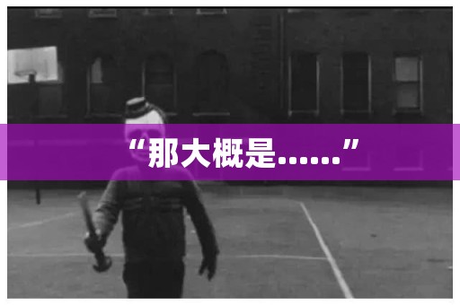 “那大概是……”