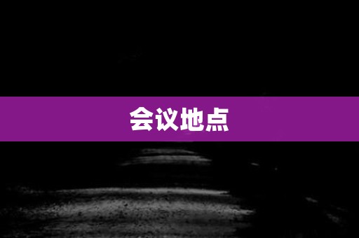 会议地点
