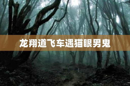 龙翔道飞车遇猫眼男鬼